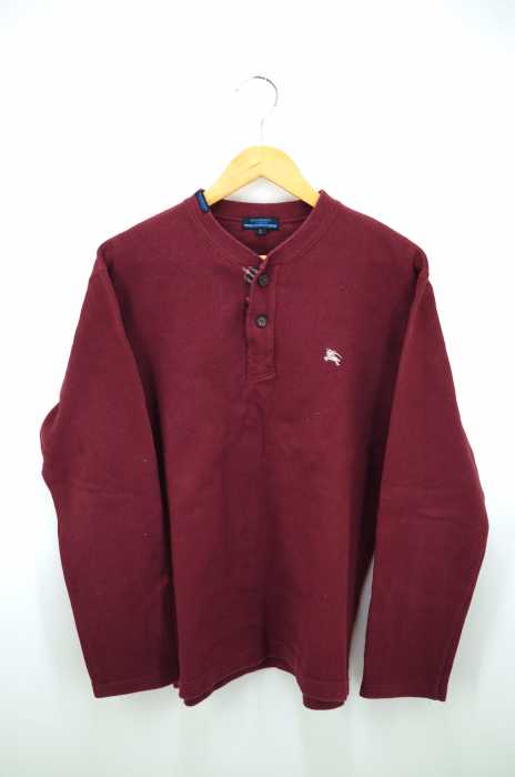 BURBERRY BLUE LABEL（バーバリーブルーレーベル） ワンポイントロゴ刺繍Tシャツ メンズ トップス