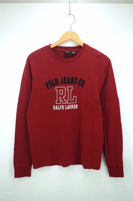 POLO JEANS COMPANY RALPH LAUREN （ポロジーンズカンパニーラルフローレン） ロゴプリントクルーネックロンT メンズ トップス