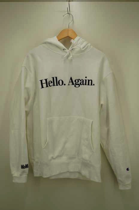 Champion(チャンピオン) Reverse Weave Pullover Hoodie Hello.Again メンズ トップス