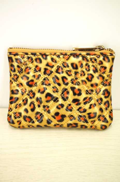 JACOBS BY MARC JACOBS （ジェイコブスバイマークジェイコブス） レオパード柄キルティングミニポーチ レディース ファッション雑貨