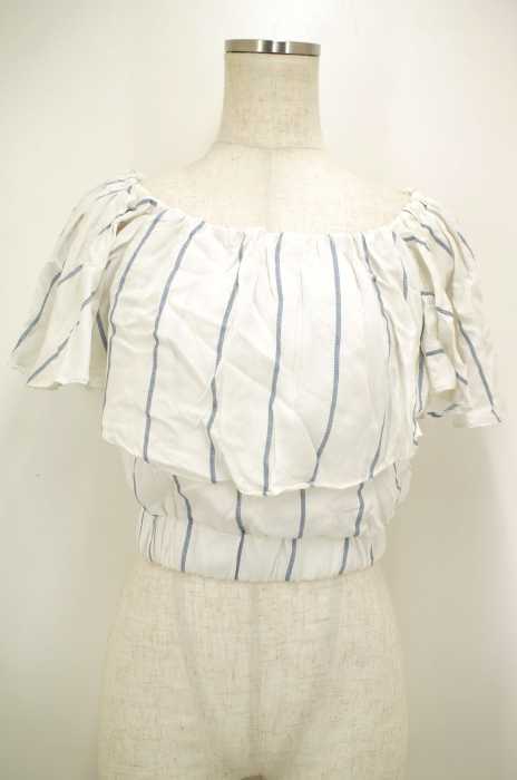 snidel （スナイデル） 15SS オフショルフリルブラウス レディース トップス