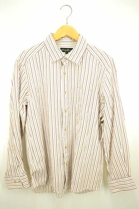 Eddie Bauer （エディーバウアー） ストライプ柄ボタンシャツ メンズ トップス