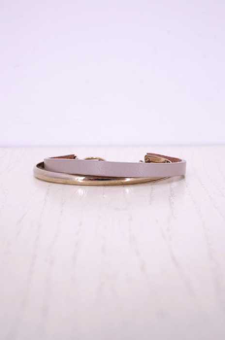 BEAUTY & YOUTH UNITED ARROWS (ビューティーアンドユースユナイテッドアローズ) レザーコンビブレスレッド レディース アクセサリー