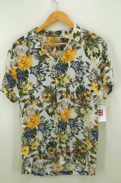 ZARA MAN （ザラマン） フローラル柄プリントアロハシャツ メンズ トップス