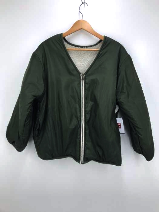 w closet（ダブルクローゼット） ボア×ひょうたんリバーシブルブルゾン レディース アウター
