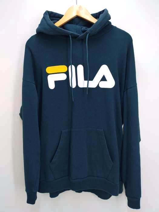 FILA（フィラ） ロゴプリントパーカー メンズ トップス