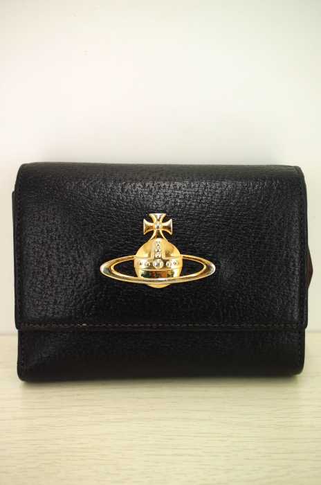 Vivienne Westwood (ヴィヴィアンウエストウッド) EXECUTIVE LF オーブ ウォレット 三つ折り財布 メンズ 財布・ケース