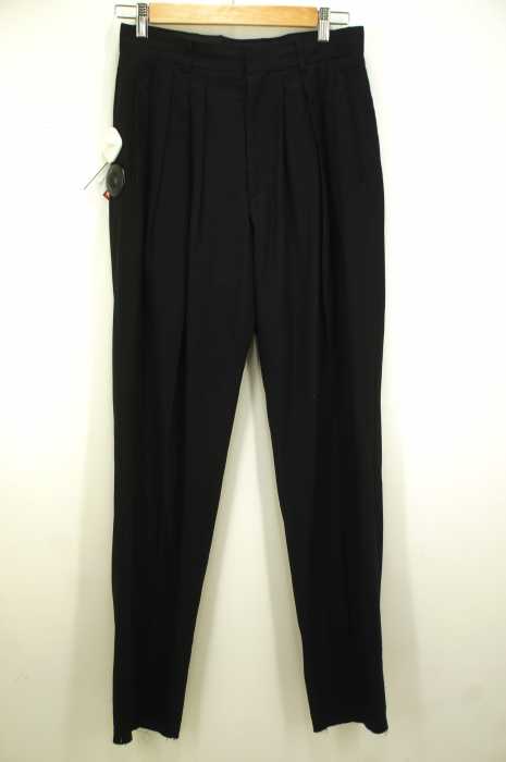 LITHIUM HOMME（リチウムオム） SHARKSKIN STRETCH 4-TUCK SARROUEL TROUSERS メンズ パンツ