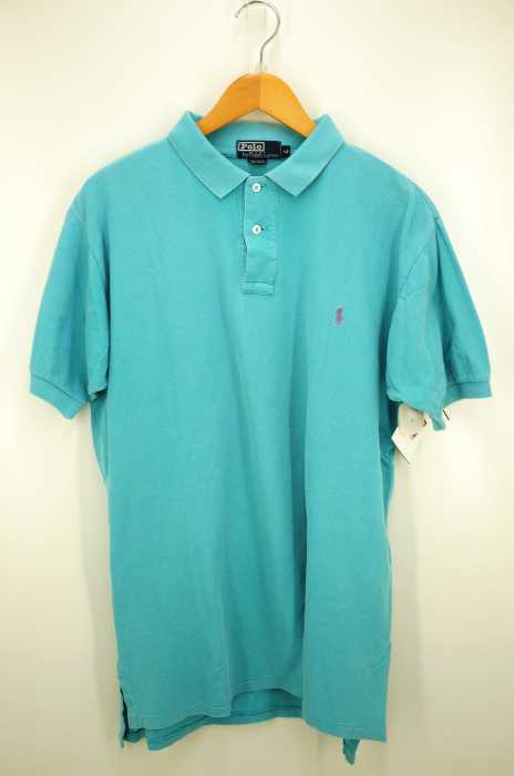 Polo by RALPH LAUREN (ポロバイラルフローレン) MADE IN USA ワンポイントロゴ刺繍ポロシャツ メンズ トップス