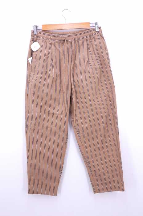 relume JOURNAL STANDARD (レリューム ジャーナルスタンダード) 19SS ウェザー ストライプ ワイドイージーパンツ メンズ パンツ