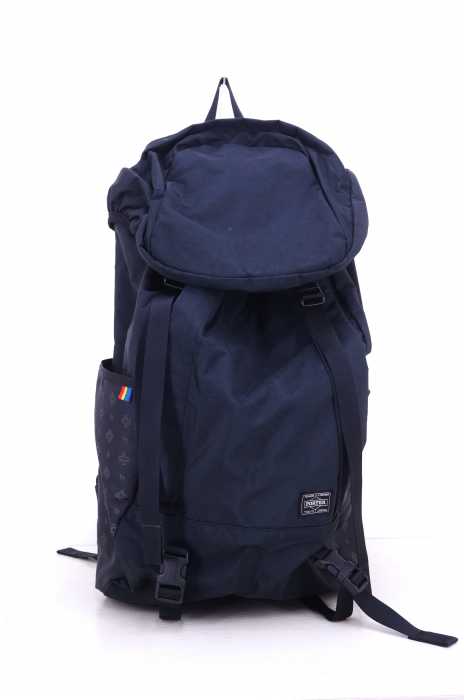 PORTER × Playstation （ポーター プレイステーション） 04SS コントロールボタンモチーフモノグラム ナイロンバックパック メンズ バッグ