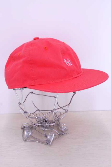 NEW ERA (ニューエラ) ヤンキースロゴ刺繍 6パネルキャップ レディース 帽子