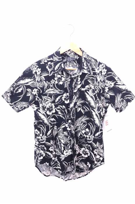 Schott （ショット） コットン×リネン ハイビスカス柄アロハシャツ メンズ トップス