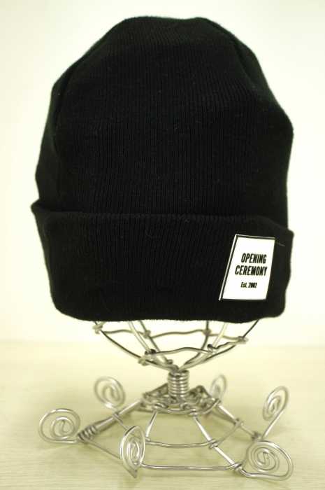 OPENING CEREMONY×NEW ERA （オープニングセレモニー×ニューエラ） 14AW OC LOGO BEANIE ロゴニットキャップ メンズ 帽子