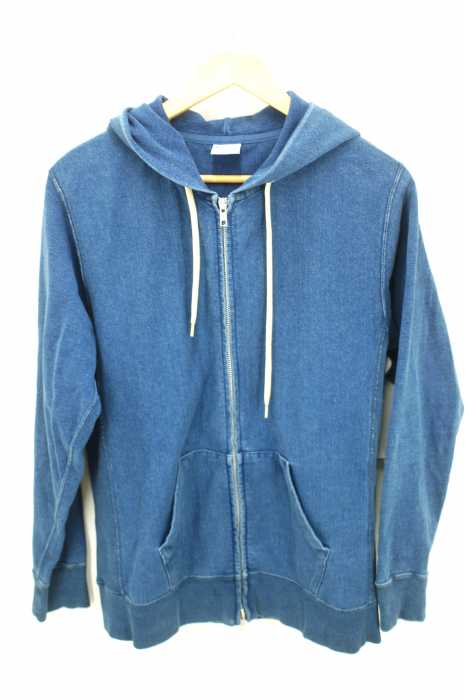 Champion （チャンピオン） SHIPS別注 REVERSE WEAVE インディゴパーカー メンズ トップス