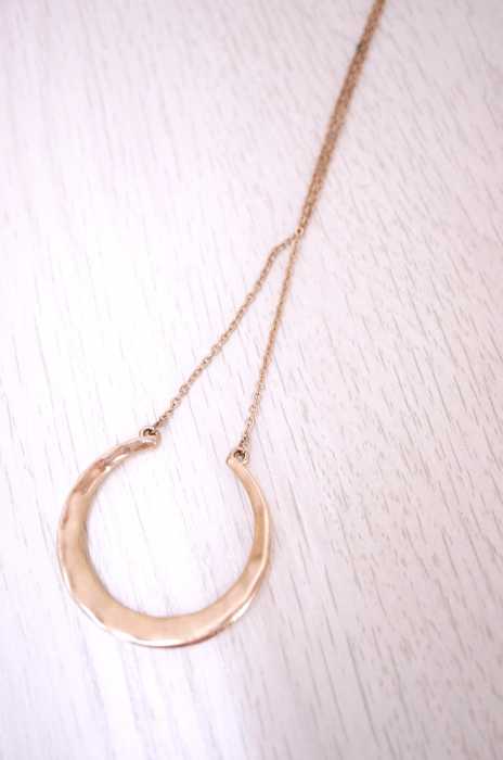 USED古着 (ユーズドフルギ) ムーン型ネックレス レディース アクセサリー