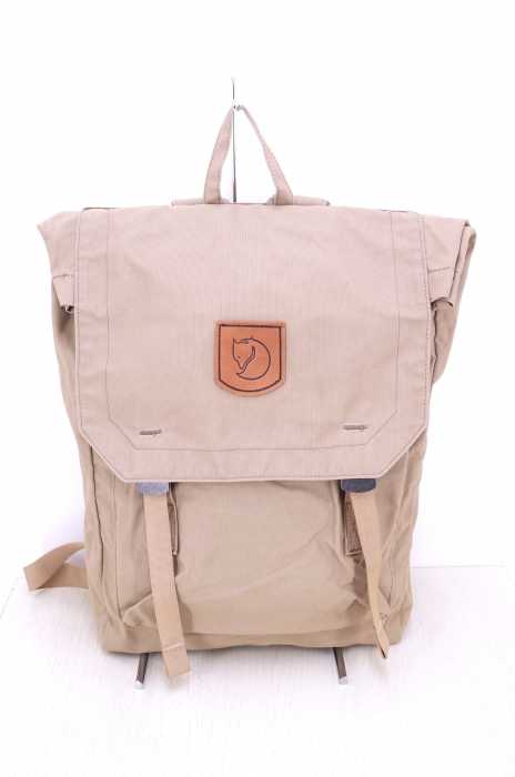 FJALL RAVEN(フェールラーベン) Greenland Top レザーロゴパッチ装飾 ナイロンキャンバスバックパック メンズ バッグ