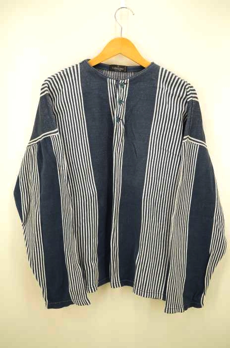USED古着（ユーズドフルギ） ヘンリーネックロングスリーブプルオーバー メンズ トップス