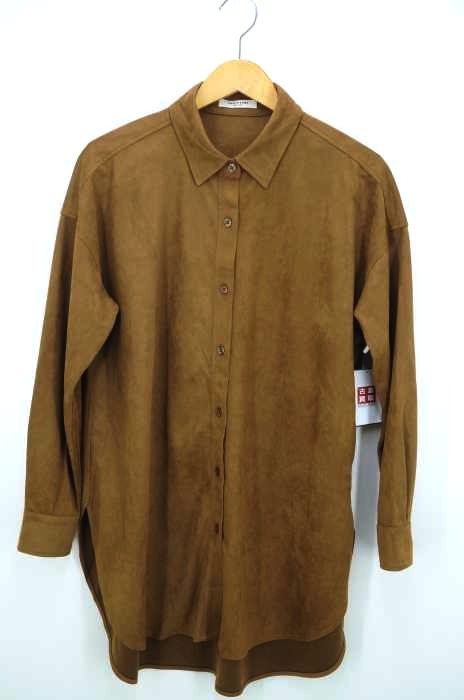FREAKS STORE（フリークスストア） ビックシルエットスウェードシャツ レディース トップス