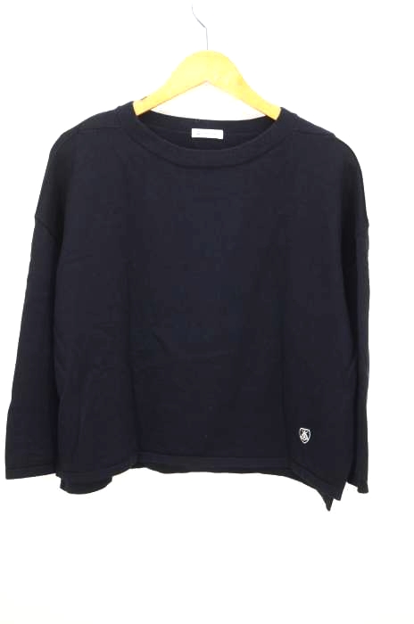 ORCIVAL（オーチバル） MERINO WOOL STRIPE メリノウール ボーダーワイドニット レディース トップス