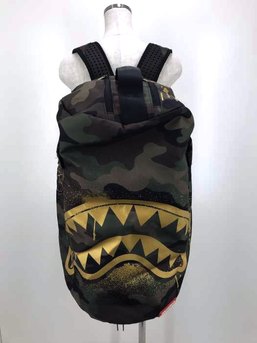 SPRAYGROUND（スプレーグラウンド） GOLD STENCIL CAMO DUFFPACK メンズ バッグ