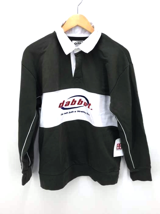 dabbot.（ダボット） Dabbot Front Logo Rugger Shirt レディース トップス