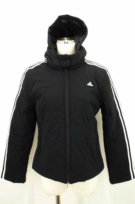adidas （アディダス） フード付中綿ジャケット レディース アウター