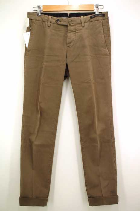 PT01×BEAMS F （ピーティーゼロウノ×ビームス） DOUBLE TWISTED 製品染めパンツ メンズ パンツ