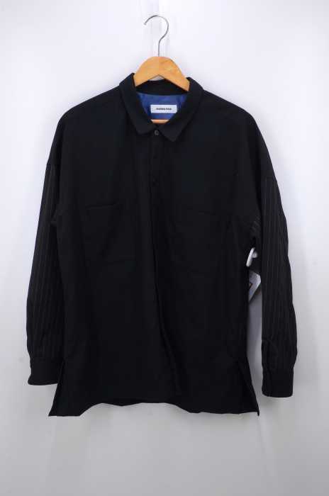 MONKEY TIME （モンキータイム） TR/GEORGETTE WIDE SHIRT メンズ トップス