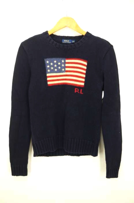RALPH LAUREN(ラルフローレン) フラッグ セーター レディース トップス