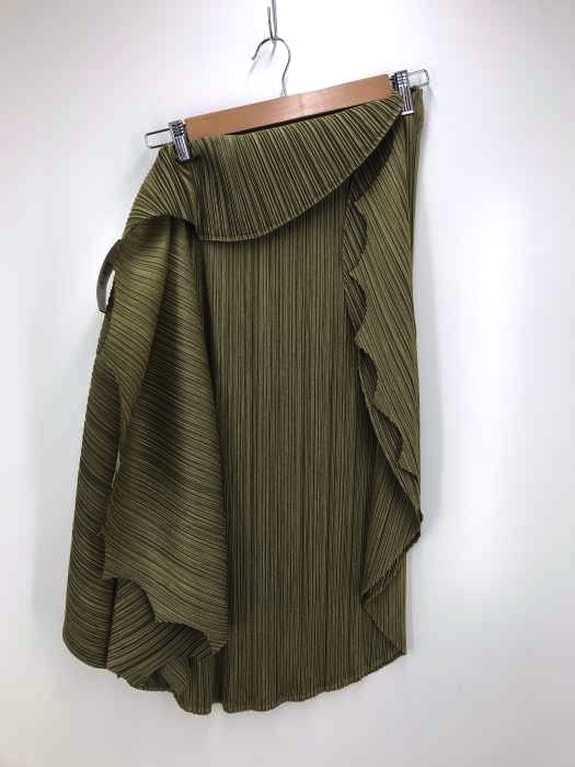 PLEATS PLEASE ISSEY MIYAKE(プリーツプリーズイッセイミヤケ) 変形プリーツスカート レディース スカート