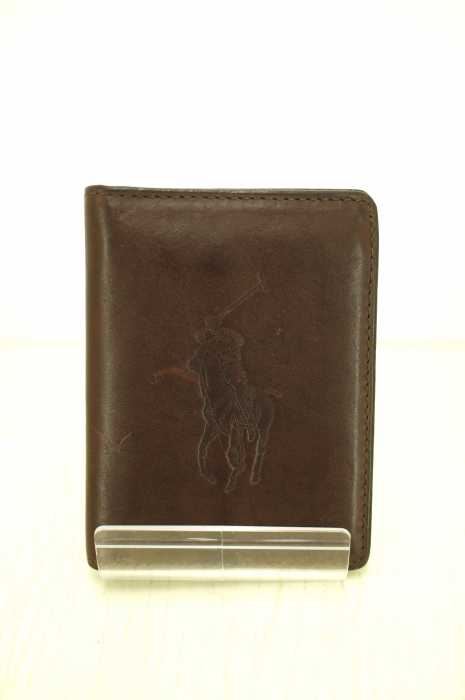Polo by RALPH LAUREN (ポロバイラルフローレン) ロゴ刻印 メンズ 財布・ケース