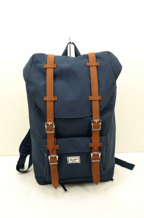 HERSCHEL（ハーシェル） フェイクレザーベルトリュック メンズ バッグ