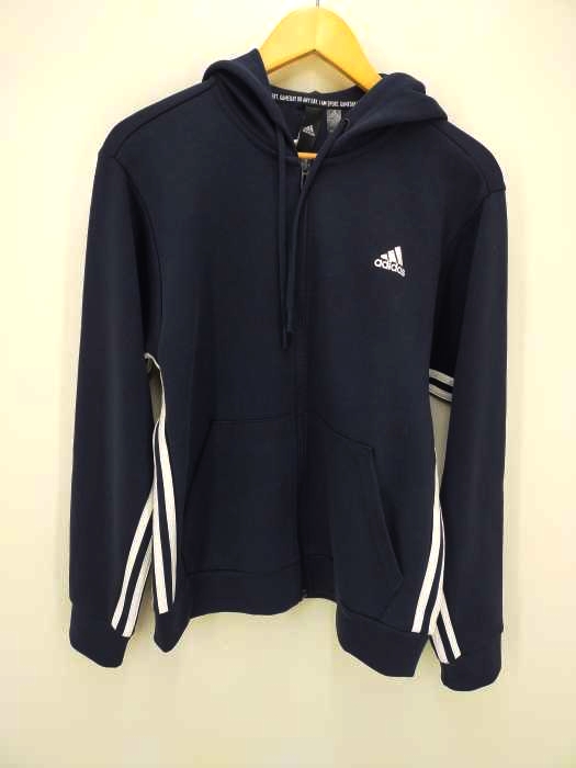 adidas(アディダス) フルジップフーディ レジェンドインク メンズ トップス