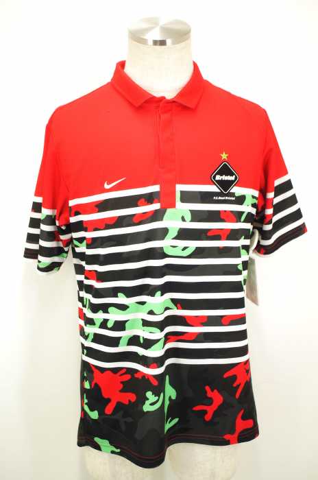 NIKE×F.C.Real Bristol FCRB （ナイキ×エフシーレアルブリストル） Dri-Fit Game Je ゲームポロシャツ メンズ トップス