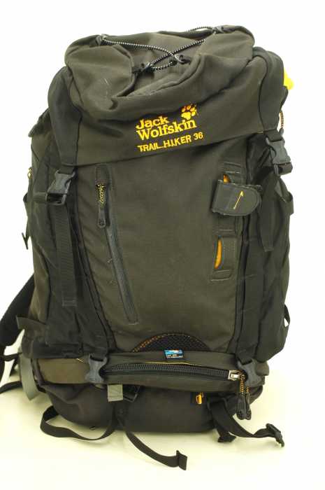 JACK WOLFSKIN （ジャックウルフスキン） TRAIL HIKER 36 レインカバー付き メンズ バッグ