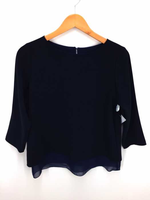 BEAUTY&YOUTH UNITED ARROWS（ビューティーアンドユースユナイテッドアローズ） ダブルクロスレイヤード 8分袖ブラウス レディース トップス