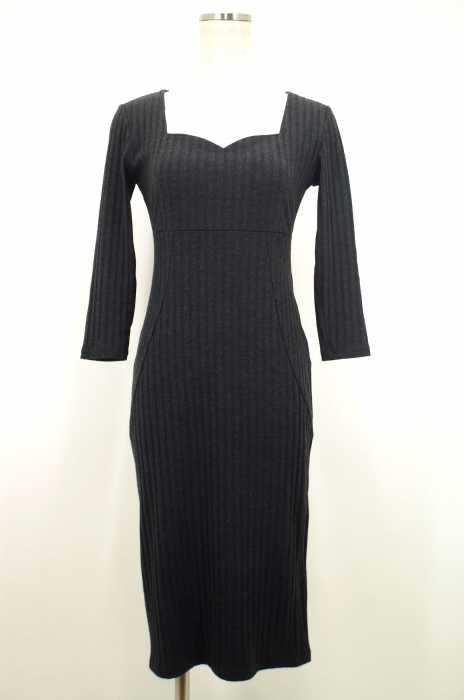 ROYAL PARTY （ロイヤルパーティー） 15AW  ハートネックタイトワンピース レディース ワンピース