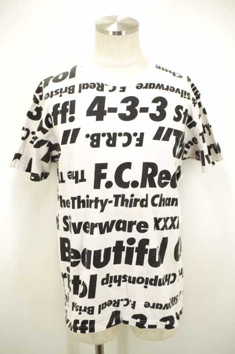 F.C.Real Bristol/ F.C.R.B. （エフシーレアルブリストル / エフシーアールビー） 15SS BANNER TEE プリントTシャツ メンズ トップス