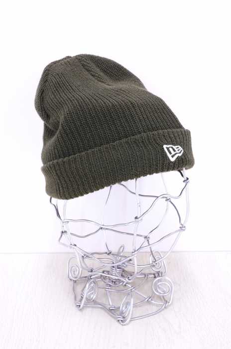 NEW ERA (ニューエラ) ロゴ刺繍 ビーニー ニットキャップ メンズ 帽子
