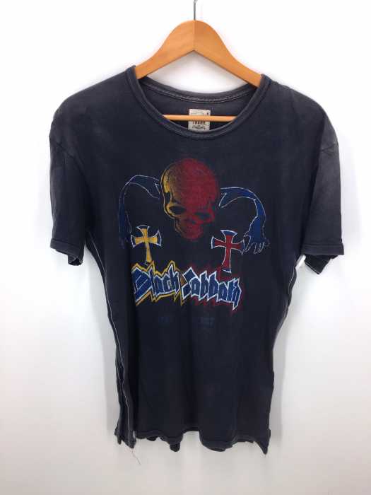 TRUNK（トランク） スカルプリントクルーネックTシャツ メンズ トップス