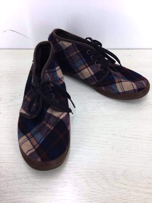 VANS（バンズ） チェック柄スニーカー レディース シューズ