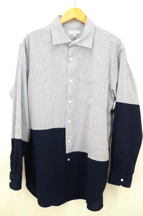 ENGINEERED GARMENTS ストライプ シアサッカー　 M エンジニアド ガーメンツENGINEERED GARMENTS シアサッカー