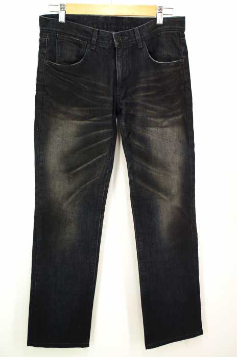 BLACK BARRETT by Neil Barrett （ブラックバレットバイニールバレッド） USED加工デニムパンツ メンズ パンツ