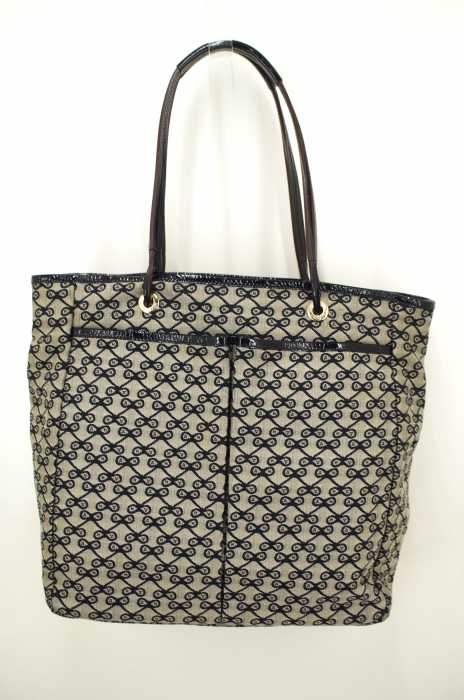 ANYA HINDMARCH （アニヤハインドマーチ） ロゴ刺繍トートバッグ レディース バッグ