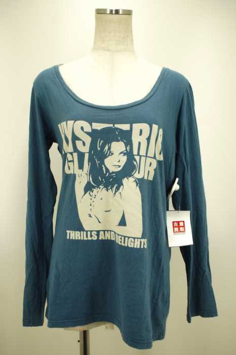 HYSTERIC GLAMOUR （ヒステリックグラマー） ガールプリントロングスリーブカットソー レディース トップス