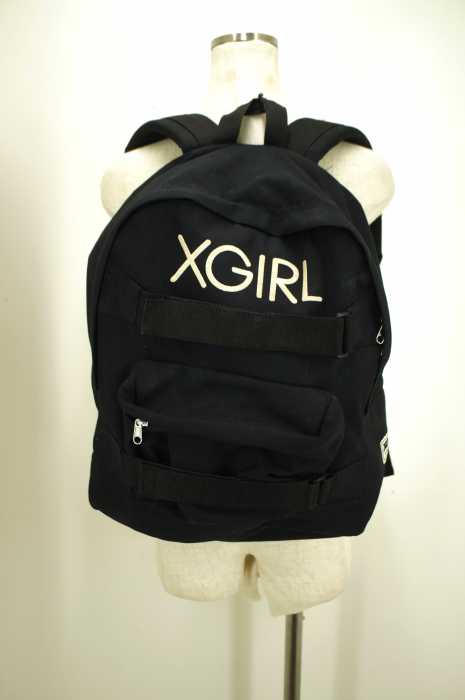 X-girl (エックスガール) 刺繍入りバックパック レディース バッグ