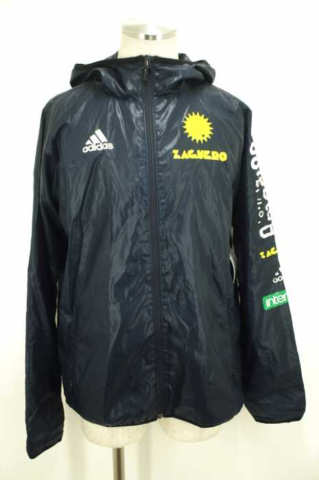 adidas （アディダス） ZACUERO　フーデッドナイロンジップアップ メンズ トップス