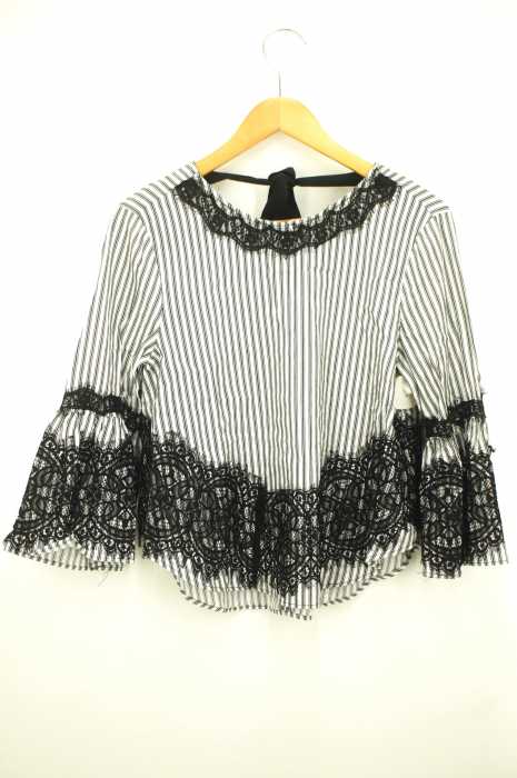 ZARA WOMAN （ザラ ウーマン） レース装飾 レディース トップス