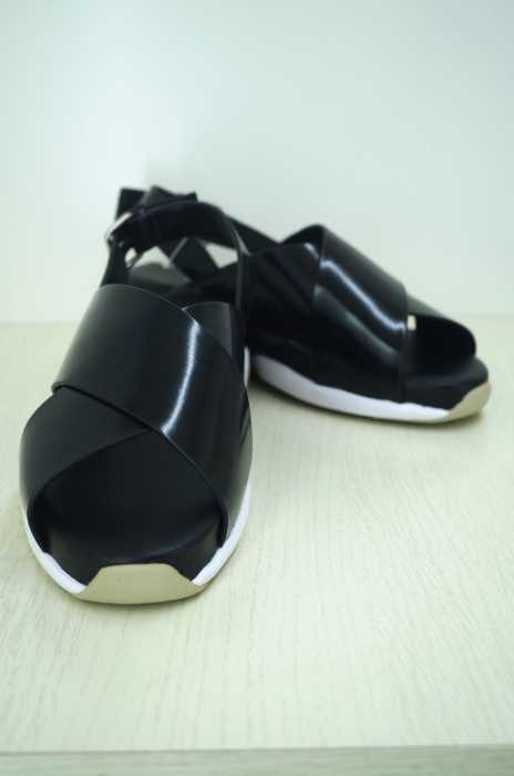 CLANE × ORPHIC（クラネ × オルフィック） CROSS DESIGN SANDAL メンズ シューズ